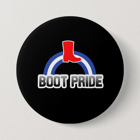 Schoen trots ronde button 7,6 cm (Voorkant)