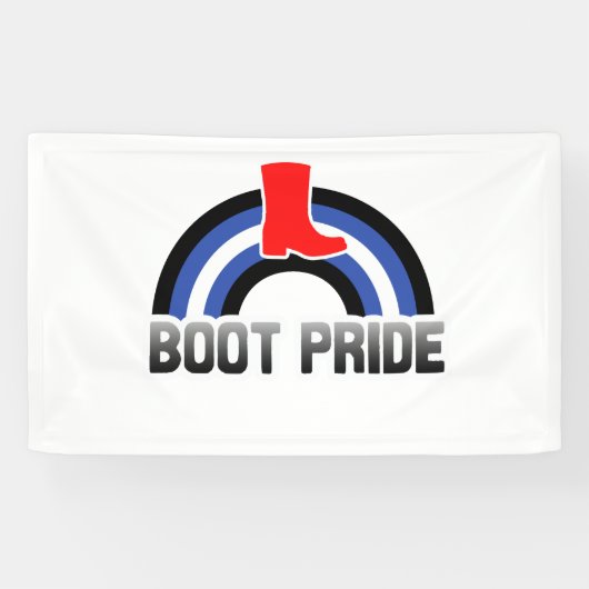 Schoen trots spandoek (Horizontaal)