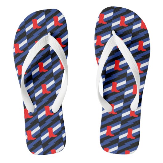 Schoen trots teenslippers (Voetbed)