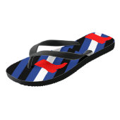 Schoen trots teenslippers (Schuin)