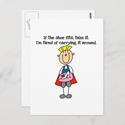 Schoen voor printplaten, printshirts en schenkinge briefkaart (Voorkant / Achterkant)