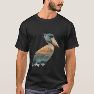 Schoenbekooievaar Afrikaanse Vogel Dier Ooievaar L T-shirt