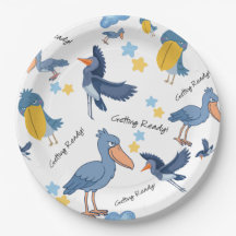 Schoenbekooievaar Baby Shower Servetten