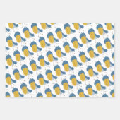 Schoenbekooievaar inpakpapier vel (Voorkant)
