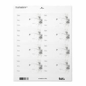 Schoenboxlabels Etiket (Full Sheet)