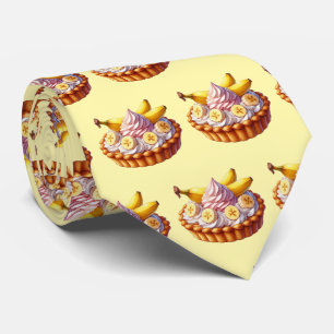 Schoene betegelde bananenpastei stropdas