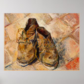 Schoenen, beroemd Van Gogh schilderij Poster (Voorkant)