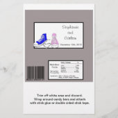 Schoenen Blue/Pink Hershey's Large Bar Wrapper Flyer (Voorkant)