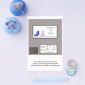 Schoenen Blue/Pink Hershey's Large Bar Wrapper Flyer (Enkel)