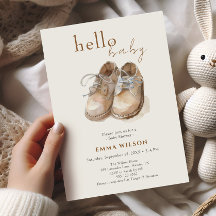 Schoenen Boho Minimalist Boy Baby shower