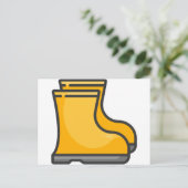 schoenen briefkaart (Staand voorkant)