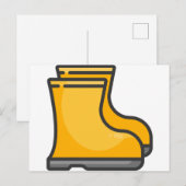 schoenen briefkaart (Voorkant / Achterkant)