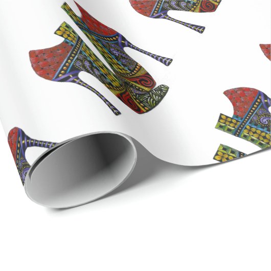 Schoenen Cadeaupapier (Rol Hoek)