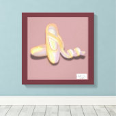 Schoenen Canvas Afdruk (Insitu (Houten vloer))