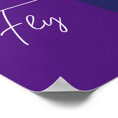 schoenen die vliegen zijn poster (Hoek)