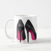 Schoenen 'Divorce'. Het einde van een fout." Mok (Links)