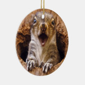 Schoenen eekhoorn keramisch ornament (Rechts)