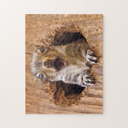 Schoenen eekhoorn legpuzzel (Verticaal)