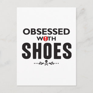schoenen geobsedeerd briefkaart