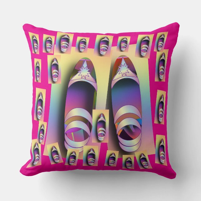 Schoenen + Heet Roze Kussen (Voorkant)