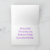 Schoenen Kamer Verjaardag Kaart (Binnen)