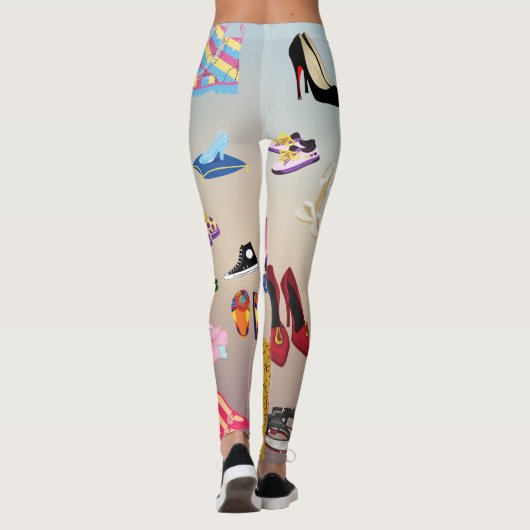 Schoenen Leggings (Achterkant)
