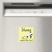 Schoenen maken het leven leuk magneet (Insitu (Vaatwasser))