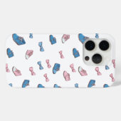 Schoenen met een Gril Case-Mate iPhone Case (Achterkant (horizontaal))