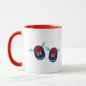 Schoenen met kleine vleugels mok (Links)