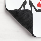 Schoenen omhoog muismat (Hoek)