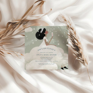 Schoenen op Cloud 9 Blauwgroen Vrijgezellenfeest S Kaart