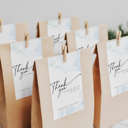 Schoenen op Cloud Nine Blue Vrijgezellenfeest Beda Cadeaulabel