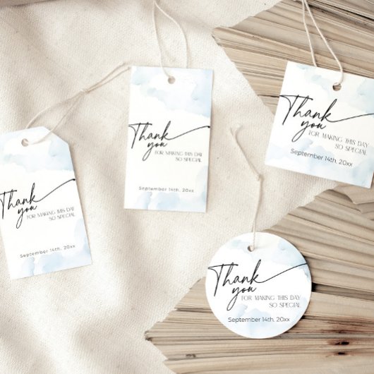 Schoenen op Cloud Nine Blue Vrijgezellenfeest Beda Cadeaulabel