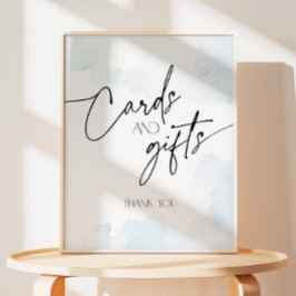 Schoenen op Cloud Nine Kaarten en geschenken Dusty Reclamebord Met Voetstuk