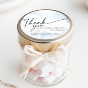 Schoenen op Cloud Nine Something Blue Bridal Dank  Ronde Sticker