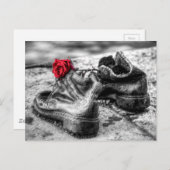 Schoenen op de Donau Briefkaart (Voorkant / Achterkant)