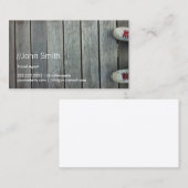 Schoenen op het Visitekaartje van de Weg (Voorkant / Achterkant)