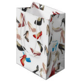 Schoenen op hoog niveau medium cadeauzakje (Voorkant Gekanteld)