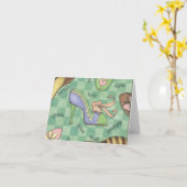 Schoenen - Opmerking Kaart (Gele Bloem)