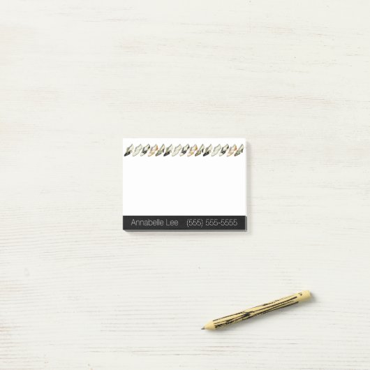 schoenen post-it® notes (Op bureau)
