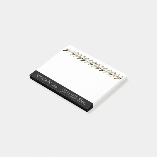  schoenen post-it® notes (Schuin)