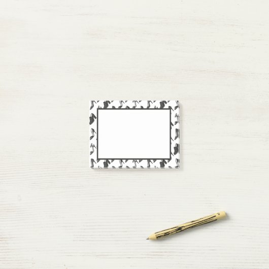 Schoenen Post-it® Notes (Op bureau)