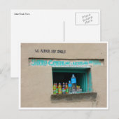 schoenen repareren briefkaart (Voorkant / Achterkant)