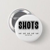 Schoenen Ronde Button 5,7 Cm (Voorkant /achterkant)