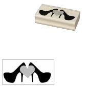 Schoenen Rubberstempel (Gestempeld)