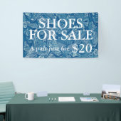 Schoenen Schoenen 7 + uw ideeën Spandoek (Beurs)