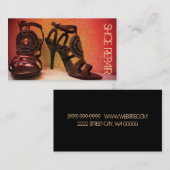 Schoenen, schoenen, Visitekaartje voor kleding (Voorkant / Achterkant)