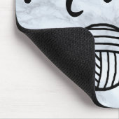 Schoenen, tonnen en karbonadewaren muismat (Hoek)