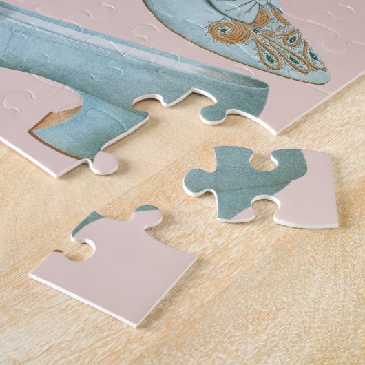 schoenen uit de 19e eeuw legpuzzel (Zijkant)