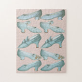 schoenen uit de 19e eeuw legpuzzel (Verticaal)